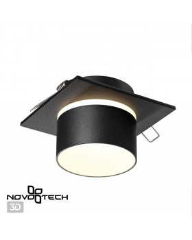 370717 SPOT NT21 277 черный Светильник встраиваемый IP20 GU10 9W 235V LIRIO-foto4