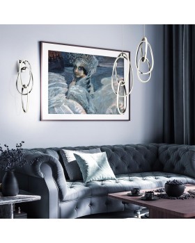 4891/32L L-VISION ODL_EX22 95 хром/акрил Подвес LED 32W 4000K 4891/32L SPACE-foto3