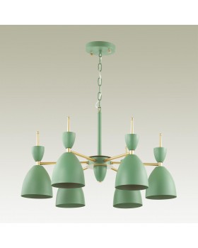 3785/6 MODERNI LN19 113 зеленый, золото Люстра E27 6*60W 220V GEMMA-foto3