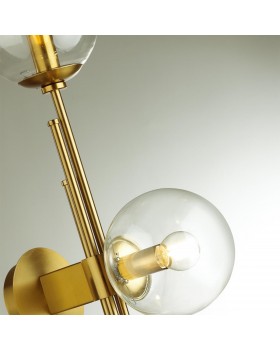 4799/3W PENDANT ODL21 341 бронзовый/прозрачный Бра с выкл. E14 3*60W BRAZERI-foto7