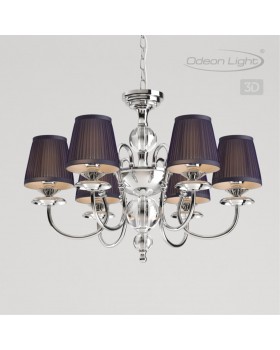 4191/6 CLASSIC ODL19 459 хром/хрусталь/синий Люстра Е14 6*40W MIRELLA-foto5