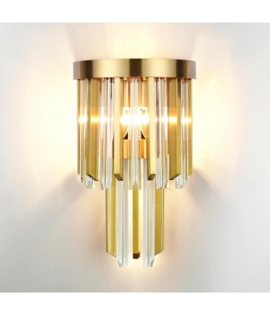 4925/2W ARTDEC ODL22 369 золотой/стекло Бра E14 2*40W ROMANA-foto4