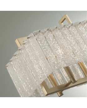 4976/8 HALL ODL22 377 матов.золотой/стекло Люстра G9 8*40W EDERA-foto6