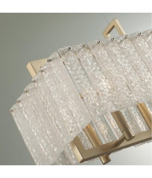 4976/8 HALL ODL22 377 матов.золотой/стекло Люстра G9 8*40W EDERA-foto6