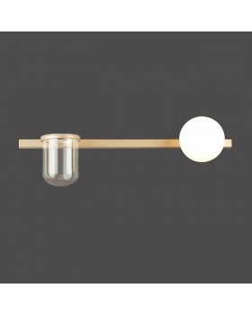 4682/1WA WALLI ODL20 529 золото/белый Настенный светильник E14 1*40W 220V FLOWER-foto4