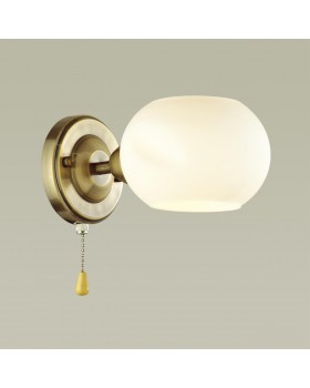 4549/1W COMFI LN21 208 античная бронза, белый Бра E14 40W 220V PENELOPA-foto3