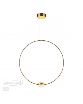 4336/27L L-VISION ODL22 155 брашированное золото/металл Подвесной светильник IP20 LED 27W 2230Лм 4000K GOTA-foto6