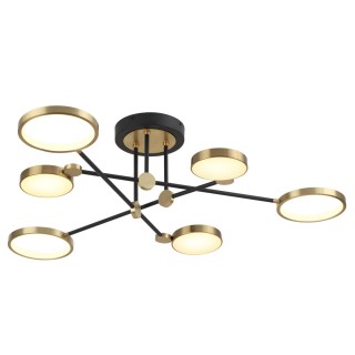 4320/60CL MIDCENT ODL22 167 металл/черный с бронзой Потолочный светильник IP20 LED 55W 2615Лм DENZEL-foto4