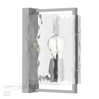 4888/1W MODERN ODL_EX22 93 хром/прозрачный/стекло Бра E27 1*60W ELEGANTE-foto5