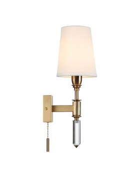 4894/1W MODERN ODL_EX22 91 бронзовый/белый/ткань Бра с выкл. E14 1*40W LONDON-foto7