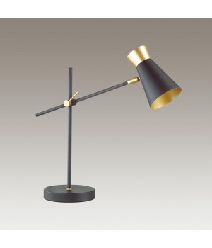 3790/1T LOFTI LN19 164 матовый черный, золотой Настольная лампа E14 1*40W 220V LIAM-foto3