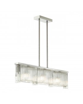 4871/3 HALL ODL_EX22 56 хром/прозрачный/стекло Люстра E14 3*40W GATSBY-foto6