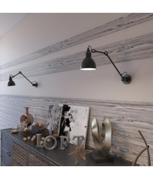 4125/1WD MODERN ODL19 525 черный Бра на кронштейне Е14 1*40W ARTA-foto3