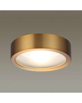 4342/7CL HIGHTECH ODL22 161 античная бронза/металл Потолочный светильник IP20 COB LED 7W 406Лм 3000K IP20 REUS-foto3