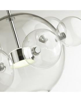 4802/12LA L-VISION ODL21 325 хром/прозрачный Подвес LED 12W 4000K BUBBLES-foto7