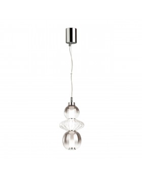 4867/8L PENDANT ODL21 261 хром/дымчатый/прозрачный Подвес LED 8W 560Лм 4000К MONRA-foto6