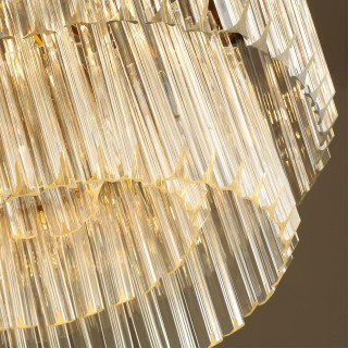 4675/8 HALL ODL20 418 бронзовый/прозрачный Люстра E14 8*40W 220V MORIA-foto7