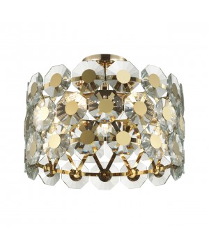 4974/5C HALL ODL22 373 золотой/хрусталь Люстра потолочная E14 5*40W TOKATA-foto4