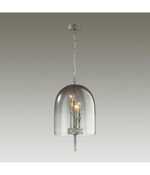 4882/4 NEO ODL_EX22 61 серебрист.с патиной/дымчатый/стекло Подвес E14 4*40W BELL-foto4