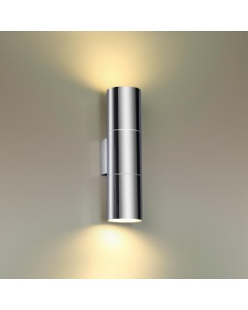 4281/2WB HIGHTECH ODL22 211 хром/металл Настенный светильник IP44 LED E27 max 2*7W BAZEL-foto4