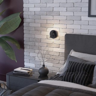 3911/9WL HIGHTECH ODL20 277 черн/металл Наст-й св-к с лампой д/чтения с выкл LED 9W 3000K 220V BEAM-foto3