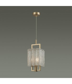 4976/1 HALL ODL22 376 матов.золотой/стекло Подвес E14 1*40W EDERA-foto4