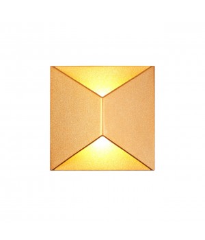 3908/10WL HIGHTECH ODL20 241 золотистый/металл Настенный светильник LED 3500K 10W 220V IP65 TIBRO-foto6