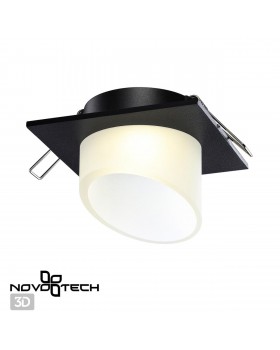 370898 SPOT NT22 276 черный Светильник встраиваемый IP20 GU10 9W 220V LIRIO-foto5