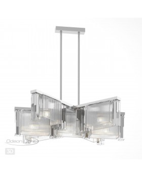 4871/7 HALL ODL_EX22 56 хром/прозрачный/стекло Люстра E14 7*40W GATSBY-foto5
