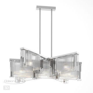 4871/7 HALL ODL_EX22 56 хром/прозрачный/стекло Люстра E14 7*40W GATSBY-foto5