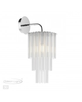 4920/1W MODERN ODL22 329 хром/прозрач./матов./стекло Бра E27 1*60W PAPITA-foto5