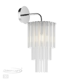 4920/1W MODERN ODL22 329 хром/прозрач./матов./стекло Бра E27 1*60W PAPITA-foto5