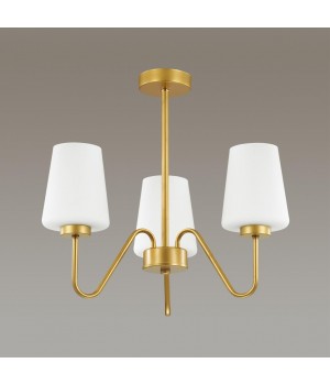 3791/3C NEOCLASSI LN19 132 золотой, белый Люстра на штанге E27 3*60W 220V OLIVIA-foto3
