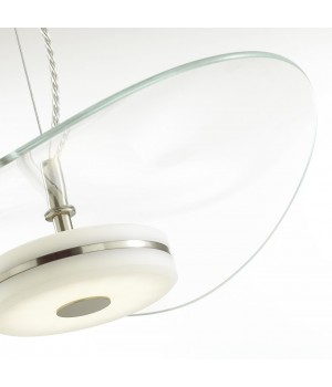 4860/10LA L-VISION ODL_EX21 65 никель/прозрачный/стекло Подвес LED 1*10W 3500K FLUENT-foto8