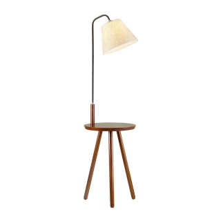 4666/1F HALL ODL20 553 темное дерево/рогожка Торшер E27 1*60W 220V KALDA-foto6