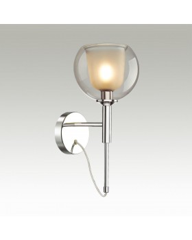 4698/1W PENDANT ODL20 297 хром/дымчатый Бра E14 1*40W LEVA-foto3