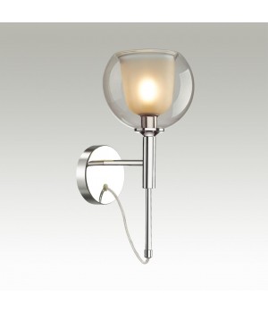 4698/1W PENDANT ODL20 297 хром/дымчатый Бра E14 1*40W LEVA-foto3