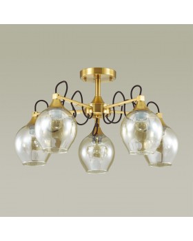 3777/5C MODERNI LN19 170 бронза Люстра потолочная E27 5*60W 220V MEGAN-foto3