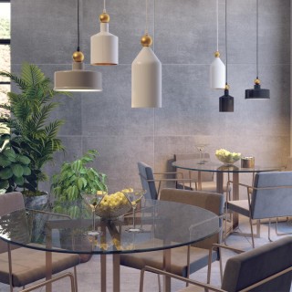 4086/1 PENDANT ODL19 361 серый/золотой Подвес Е27 1*40W 220V BOLLI-foto3