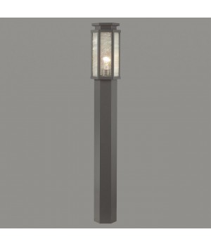 4048/1F NATURE ODL18 585 темно-серый/белый Уличный светильник, 100см IP44 E27 100W 220V GINO-foto3