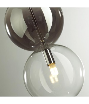 4980/1A PENDANT ODL22 298 хром/дымчатый/стекло Подвес G9 1*40W TWIXY-foto7