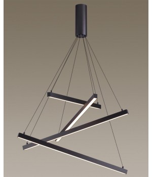 3860/48B L-VISION ODL20 143 черный/металл Подвесной светильник LED 3000K 48W 220V COMETA-foto3