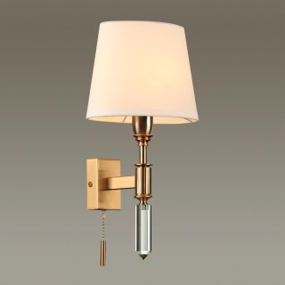 4894/1W MODERN ODL_EX22 91 бронзовый/белый/ткань Бра с выкл. E14 1*40W LONDON-foto4