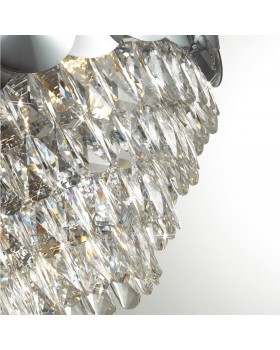 4972/5C HALL ODL22 375 хром/пластик/хрусталь Люстра потолочная E27 5*40W CATRIS-foto6