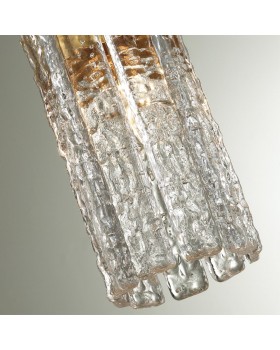 4938/1 HALL ODL22 437 матов.золотой/прозрачный/стекло/ Подвес E14 1*40W MERKALE-foto6