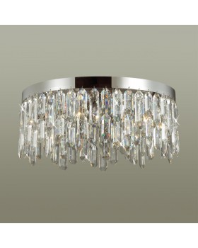 4985/6C HALL ODL22 447 хром/хрусталь Люстра потолочная E14 6*40W DAKISA-foto3