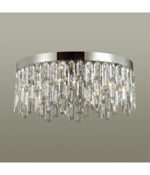 4985/6C HALL ODL22 447 хром/хрусталь Люстра потолочная E14 6*40W DAKISA-foto3