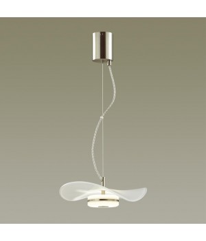 4856/10LA L-VISION ODL_EX21 65 никель/белый/стекло Подвес LED 1*10W 3500K FLUENT-foto4