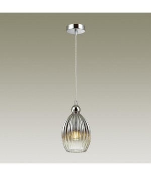 4713/1 PENDANT ODL20 355 дымчатый/хром Подвес E27 60W 220V STORZO-foto3