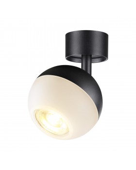 370811 OVER NT22 164 черный Светильник накладной IP20 GU10 9W 220V GARN-foto5